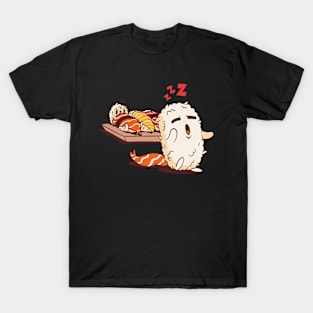 Cute Sushi Sleepwalking T-Shirt